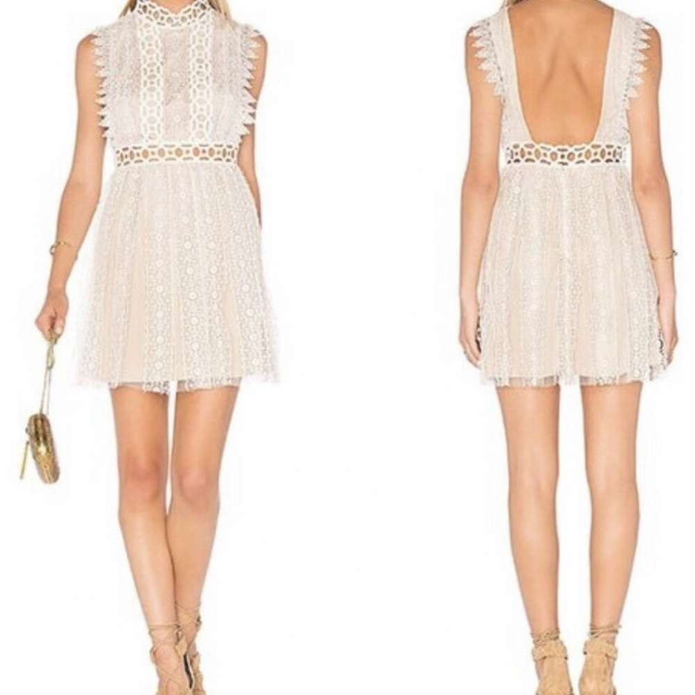 NWTs Free People Lace Dress Size 0 - Picture 7 of 7